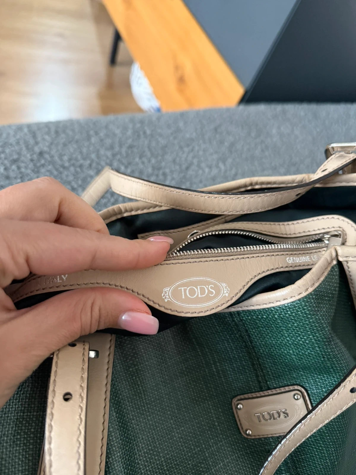 Tod's green beige bag - view 12