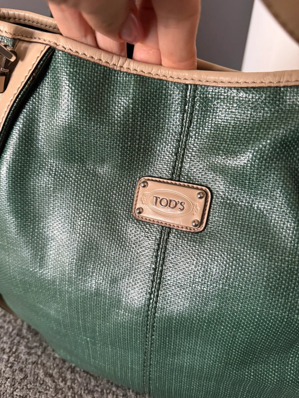 Tod's green beige bag - view 2