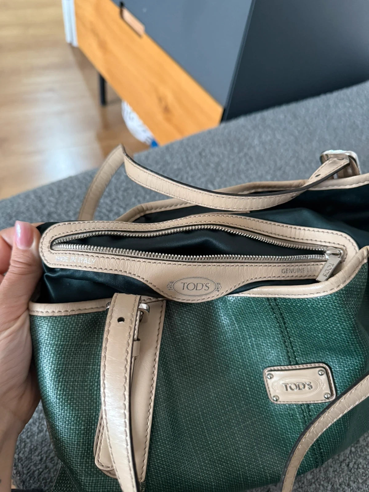 Tod's green beige bag - view 11