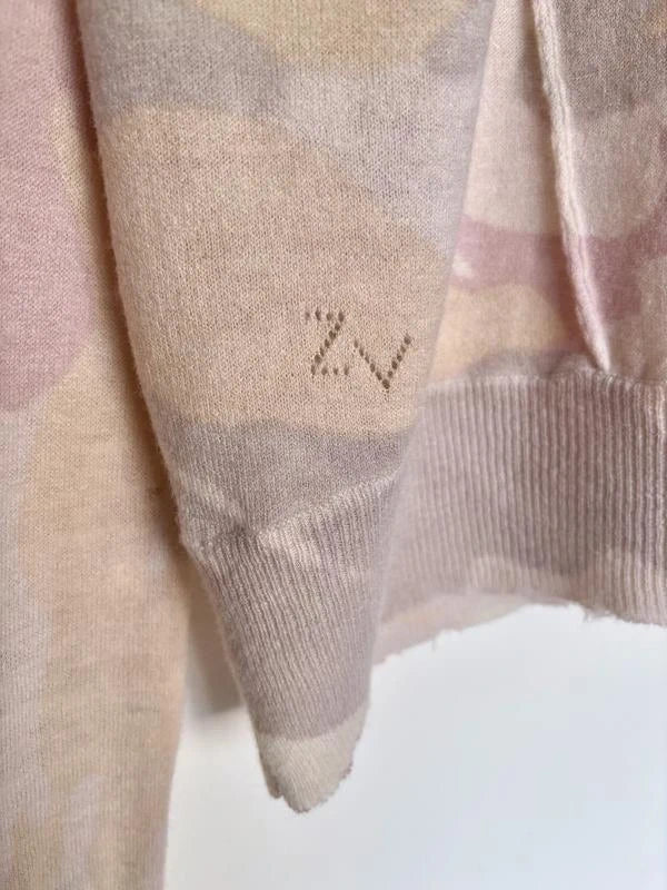 Zadig & Voltaire Brume cp camou cashmere jumper sweater - view 6