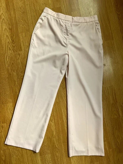Stella McCartney pink wool silk pants