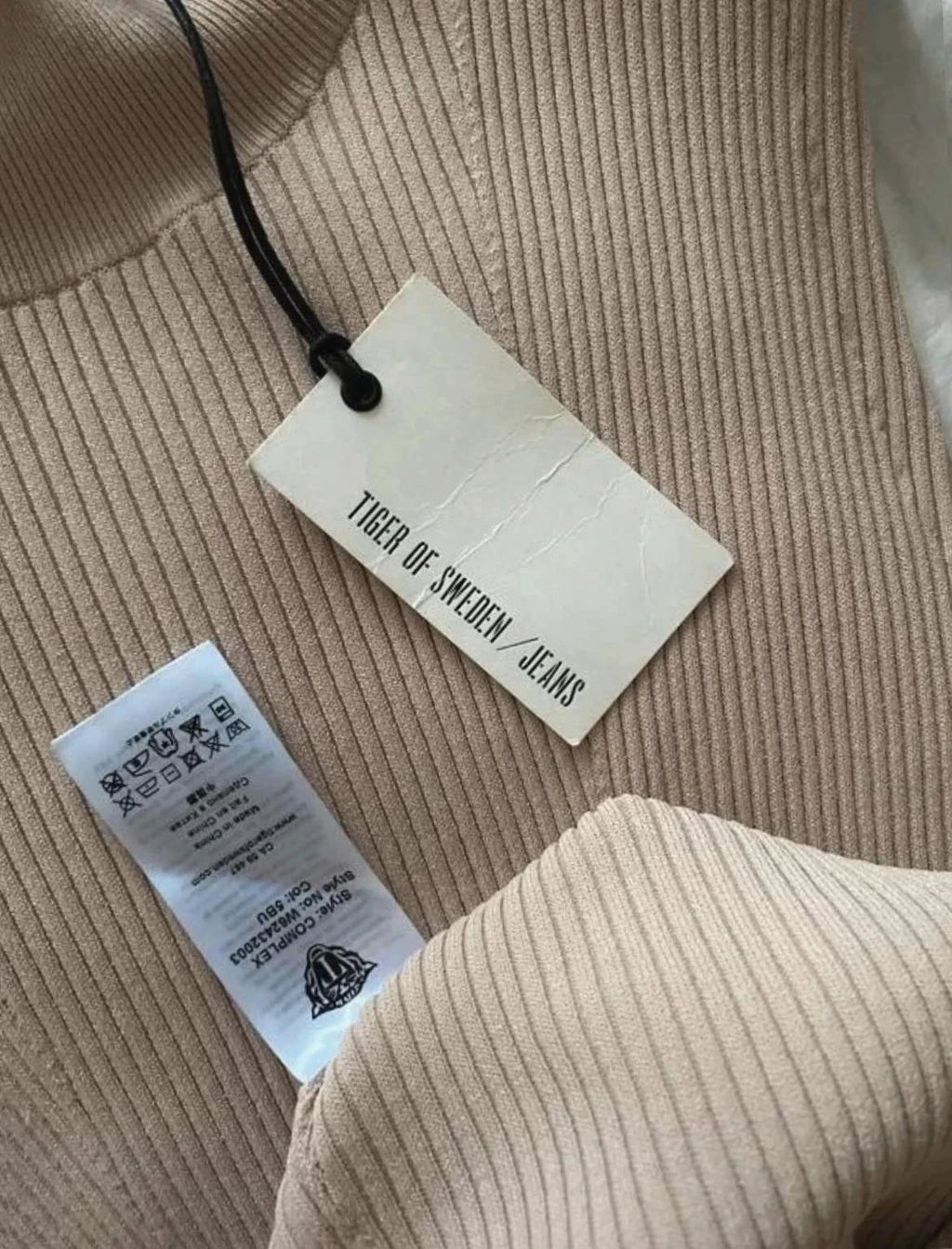 Tiger of Sweden new beige viscose long dress - view 5