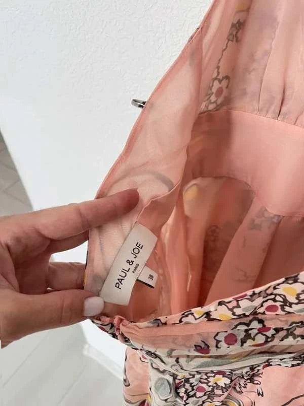 Paul & Joe silk maxi dress - view 4