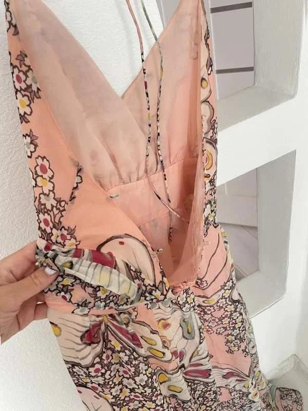 Paul & Joe silk maxi dress - view 5