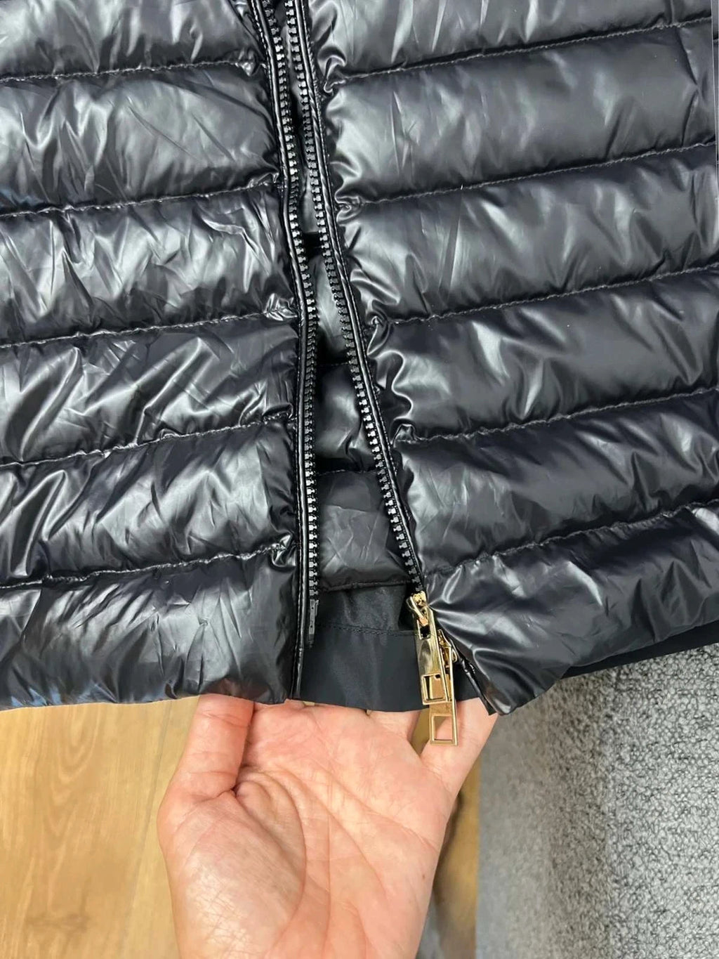 Marina Rinaldi new black down coat - view 3