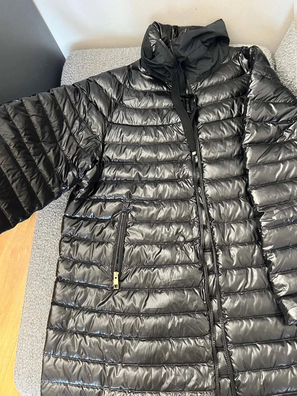 Marina Rinaldi new black down coat - view 2