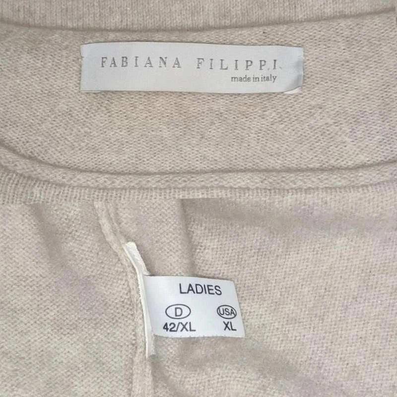 Fabiana Filippi wool cashmere silk sweater - view 7