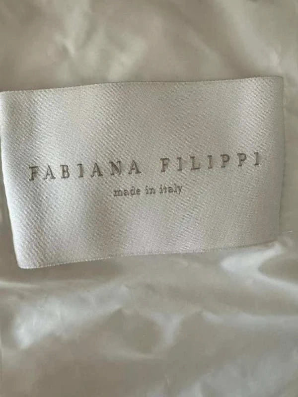Fabiana Filippi sleeveless white down vest - view 4
