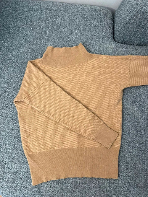 Fabiana Filippi wool silk cashmere brown jumper sweater