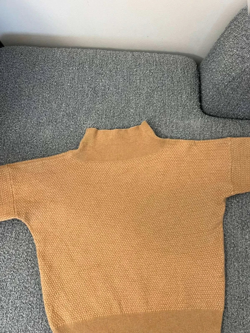 Fabiana Filippi wool silk cashmere brown jumper sweater - view 4