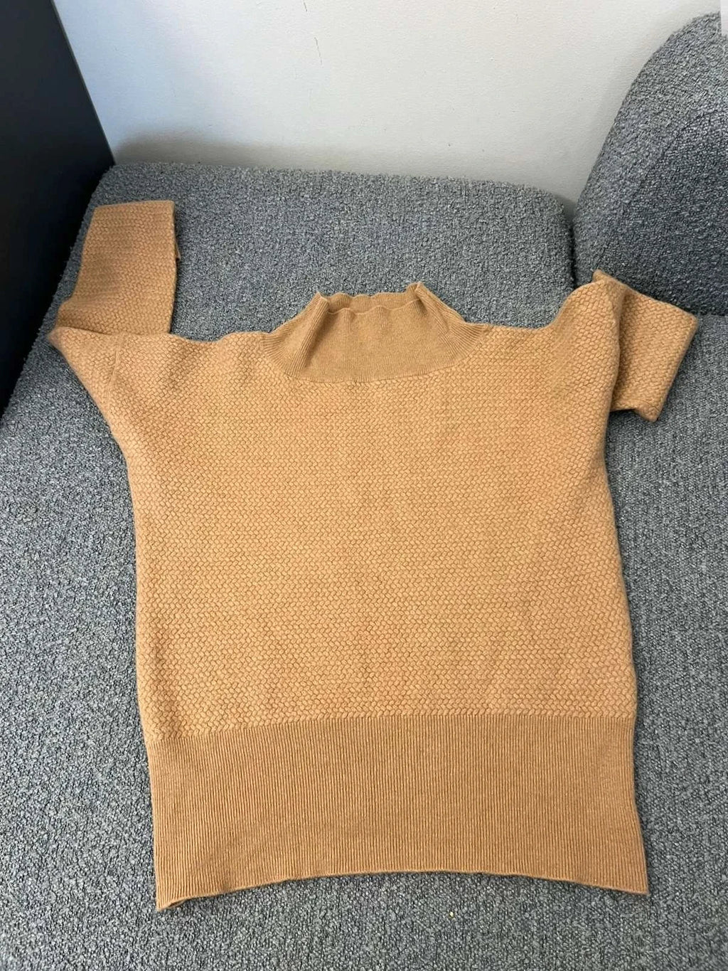 Fabiana Filippi wool silk cashmere brown jumper sweater - view 8