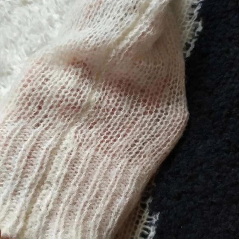 IRO wool black and white sweater jumper - view 4