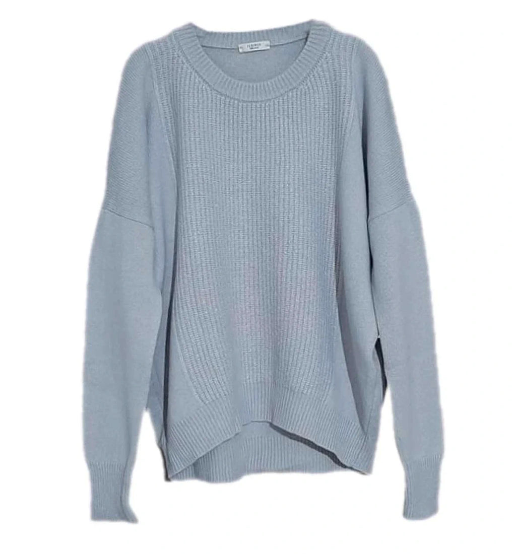 Peserico lilac wool cashmere silk jumper sweater - view 2