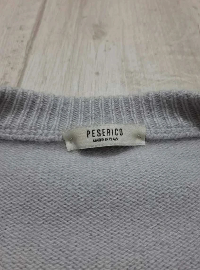 Peserico lilac wool cashmere silk jumper sweater - view 5
