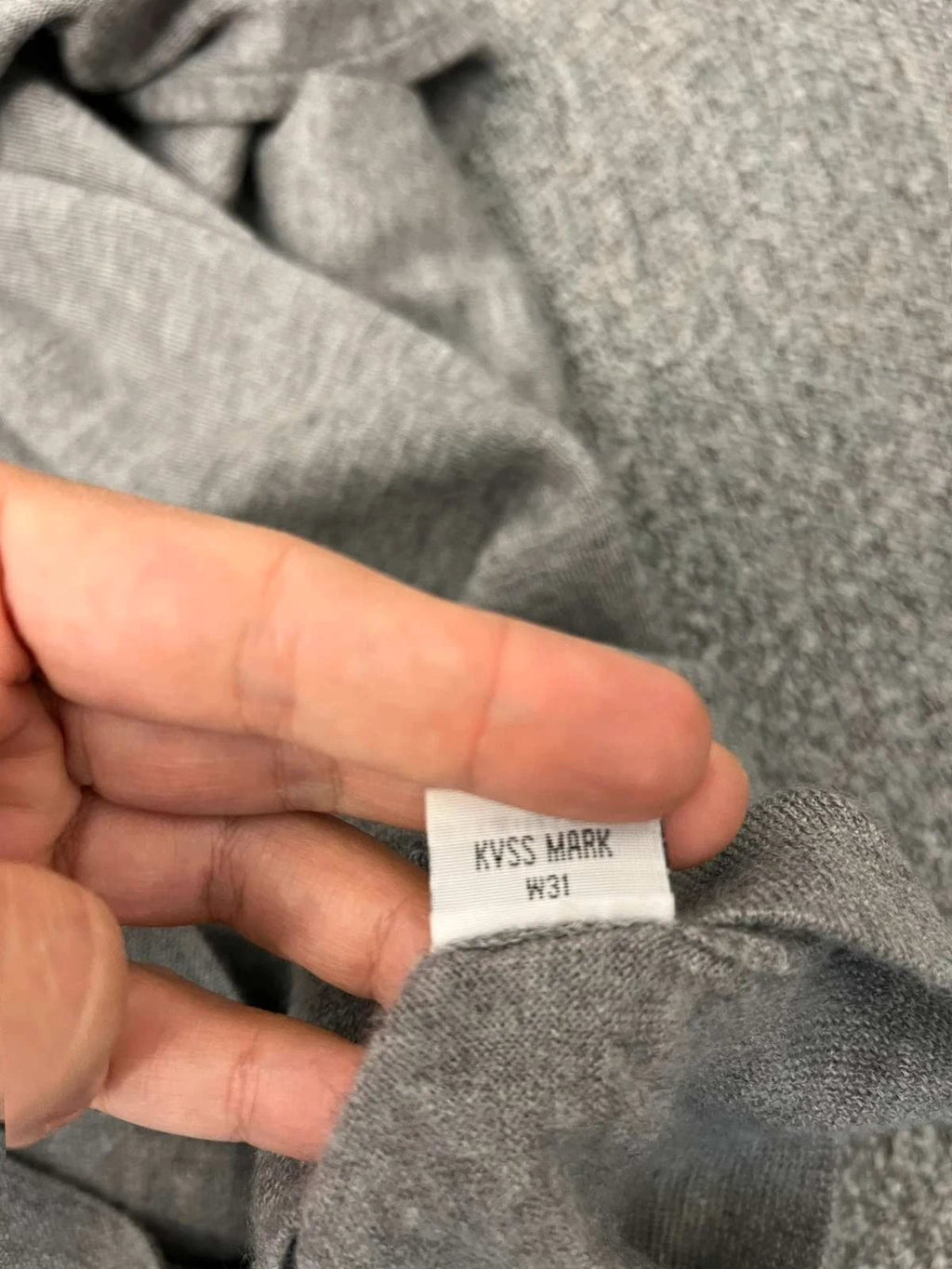 Eric Bompard grey cashmere jumper sweater - view 8