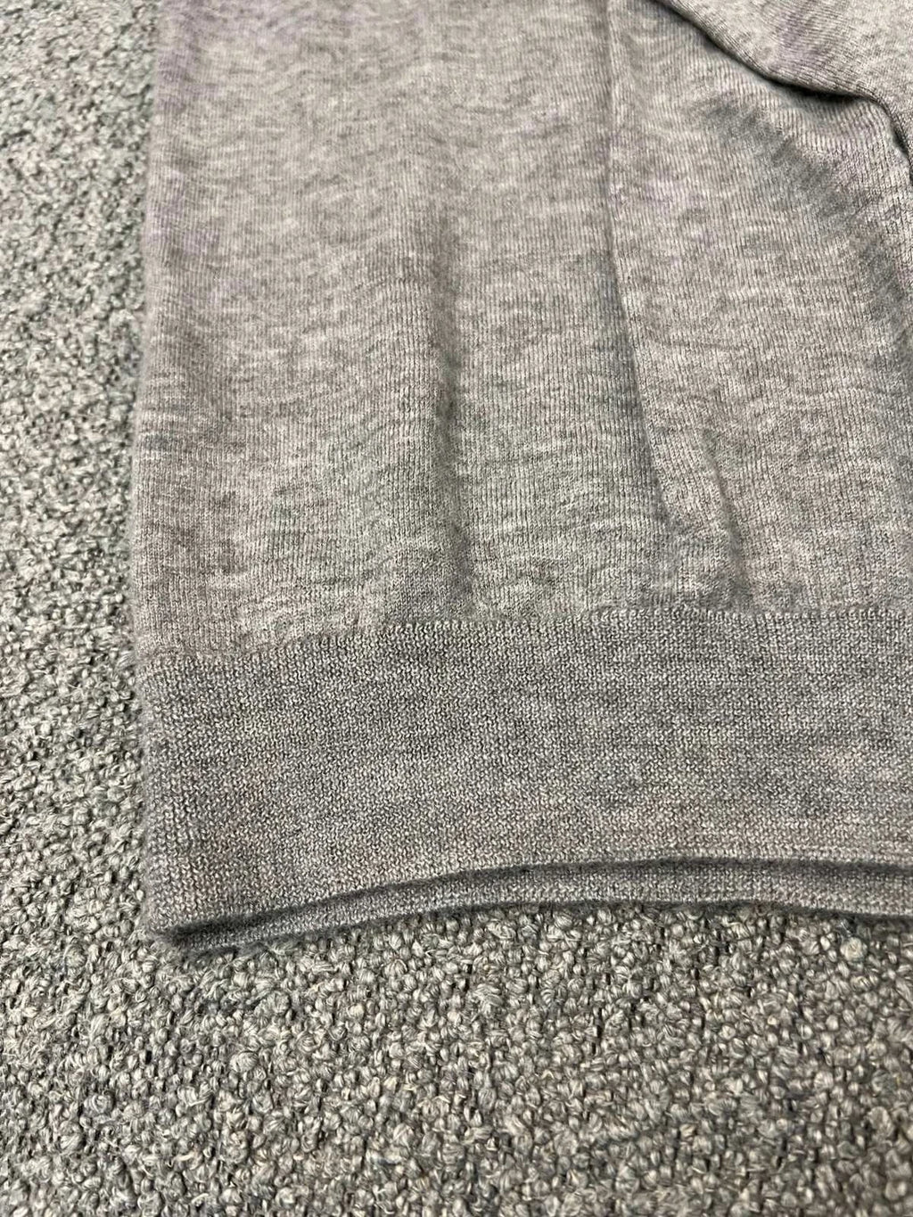 Eric Bompard grey cashmere jumper sweater - view 6