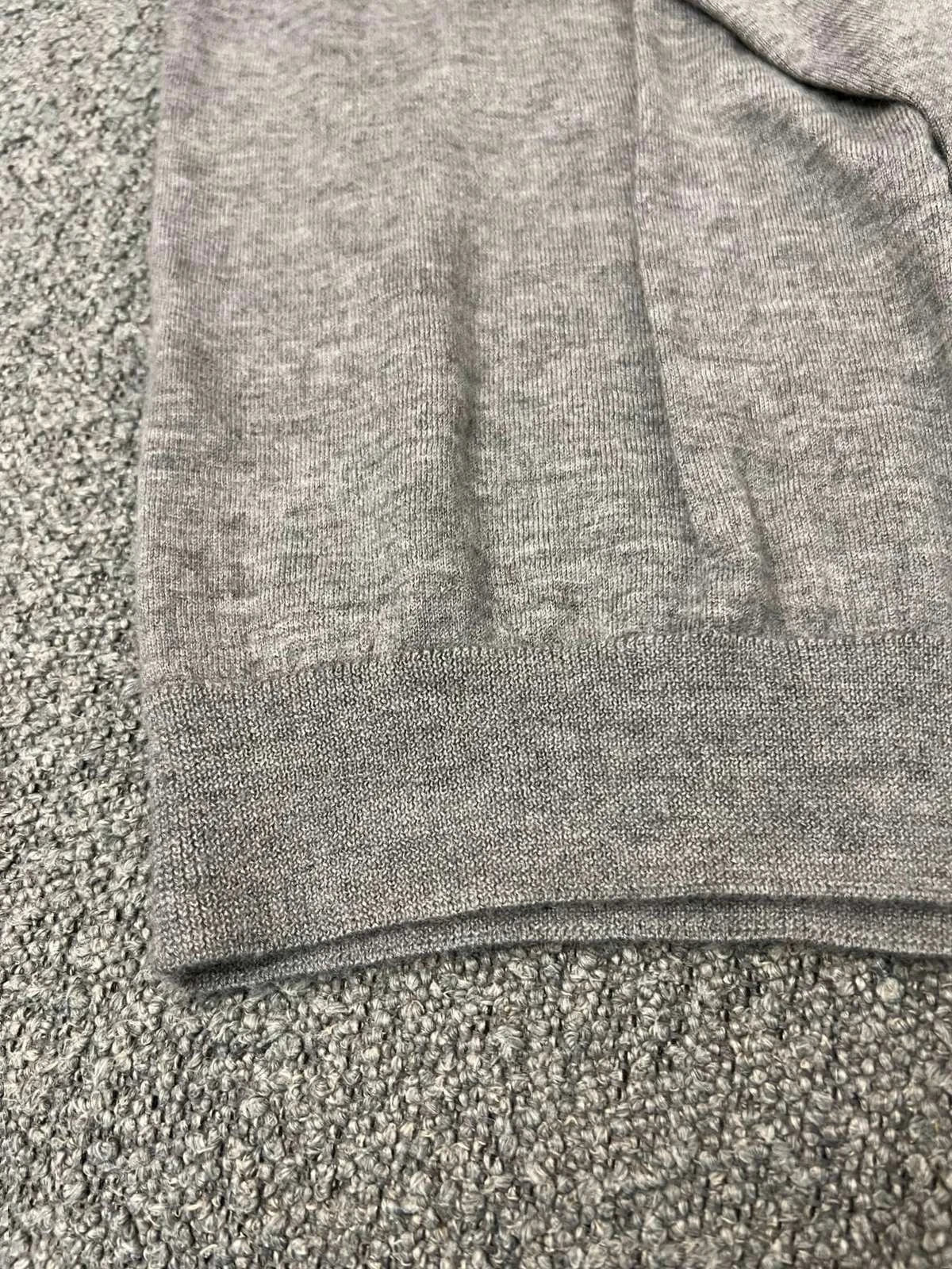 Eric Bompard grey cashmere jumper sweater - view 6