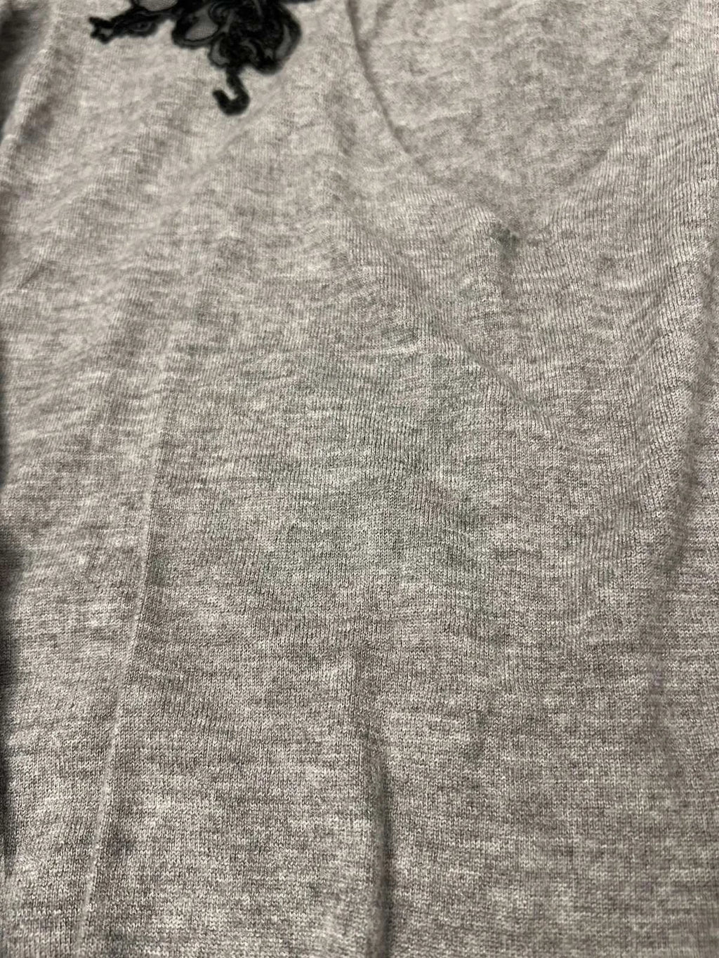 Eric Bompard grey cashmere jumper sweater - view 5