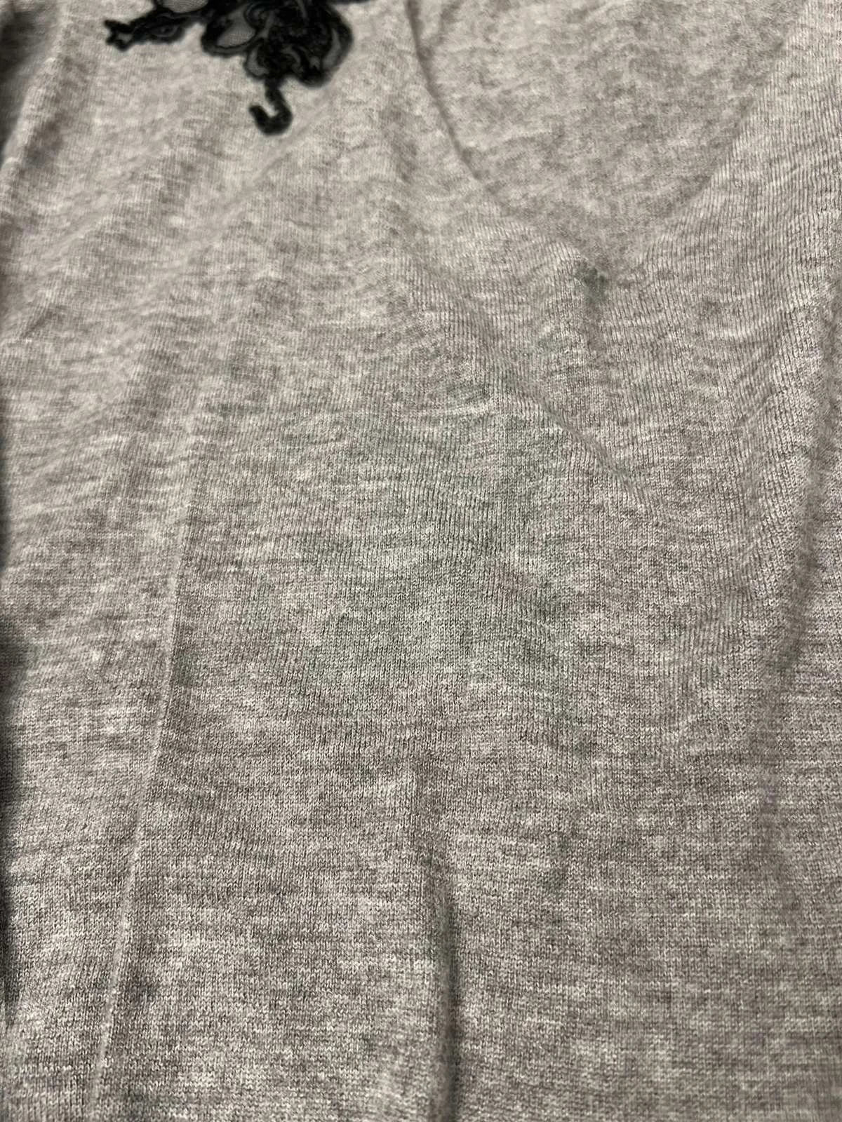 Eric Bompard grey cashmere jumper sweater - view 5