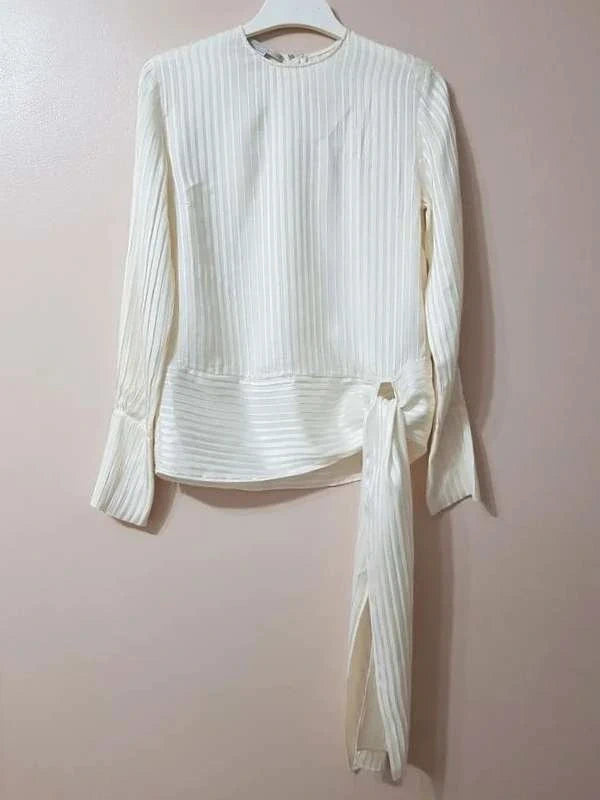 Stella McCartney silk cream blouse
