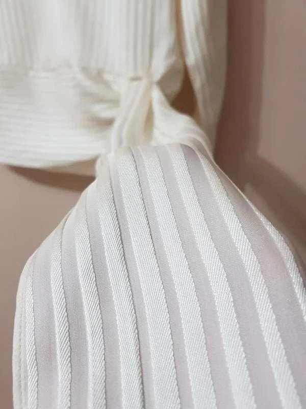 Stella McCartney silk cream blouse - view 4