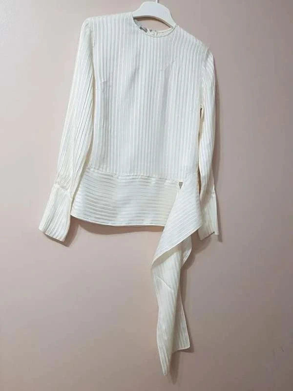 Stella McCartney silk cream blouse - view 3