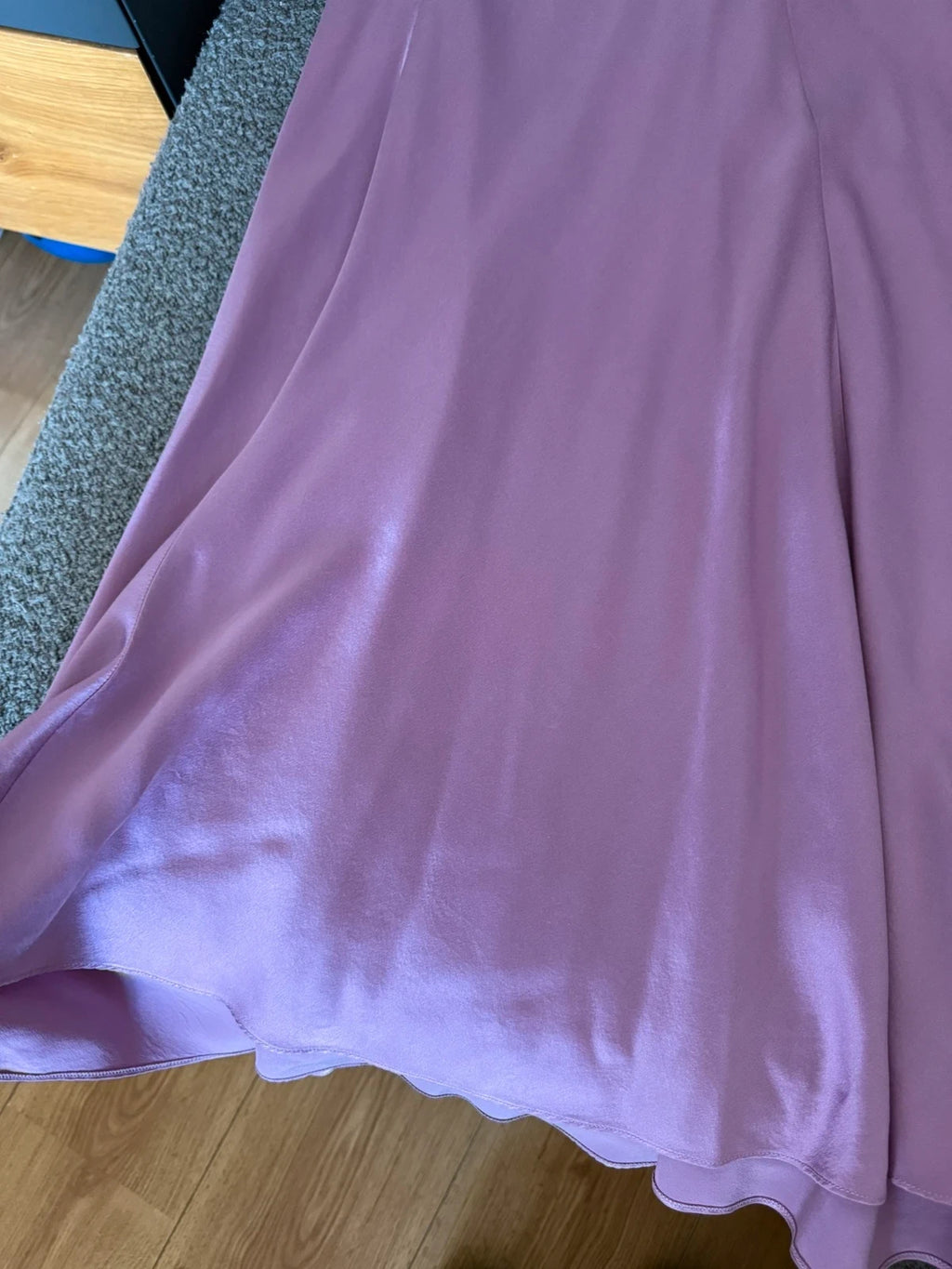 Forte Forte lilac silk long skirt - view 2