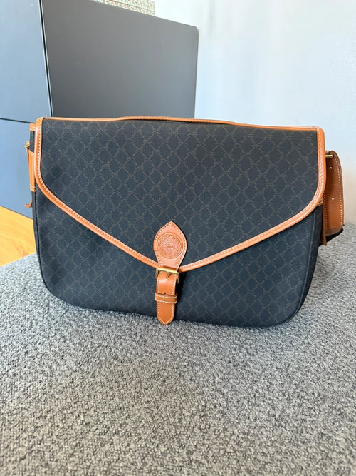 Longchamp new vintage monogram canvas leather bag - view 2