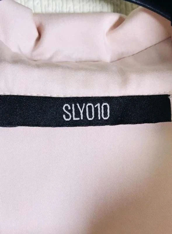 Sly010 pink cotton shirt blouse - view 7