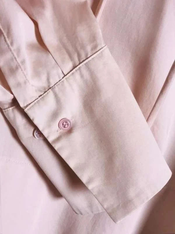 Sly010 pink cotton shirt blouse - view 6