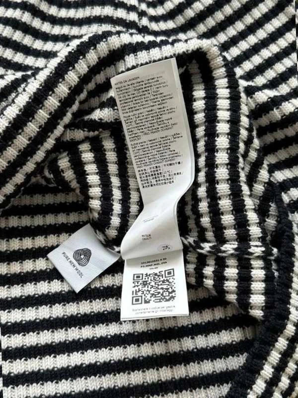 Max Mara Harlem striped wool turtleneck jumper sweater - view 6