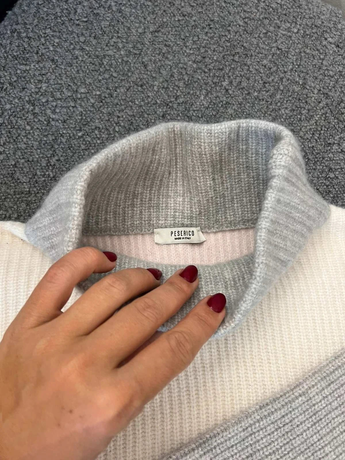 Peserico cashmere turtleneck sweater - view 5