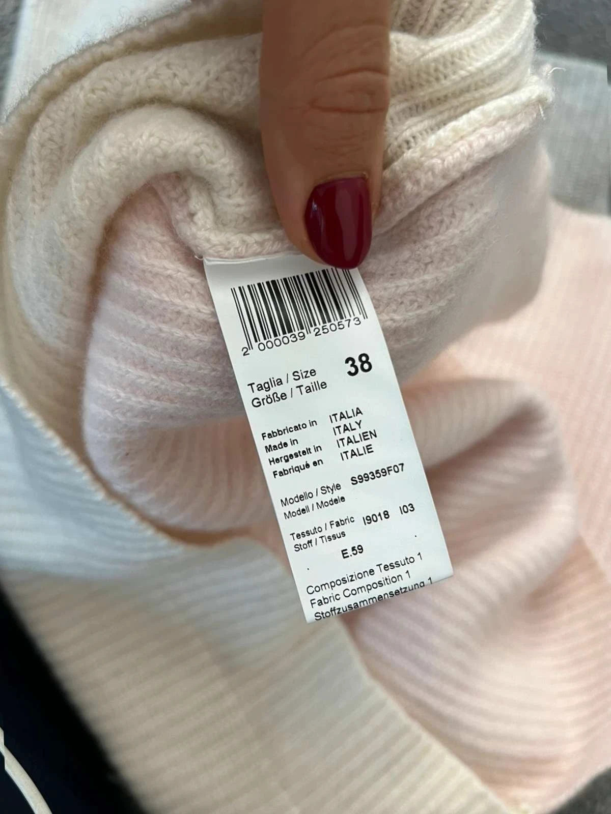Peserico cashmere turtleneck sweater - view 9