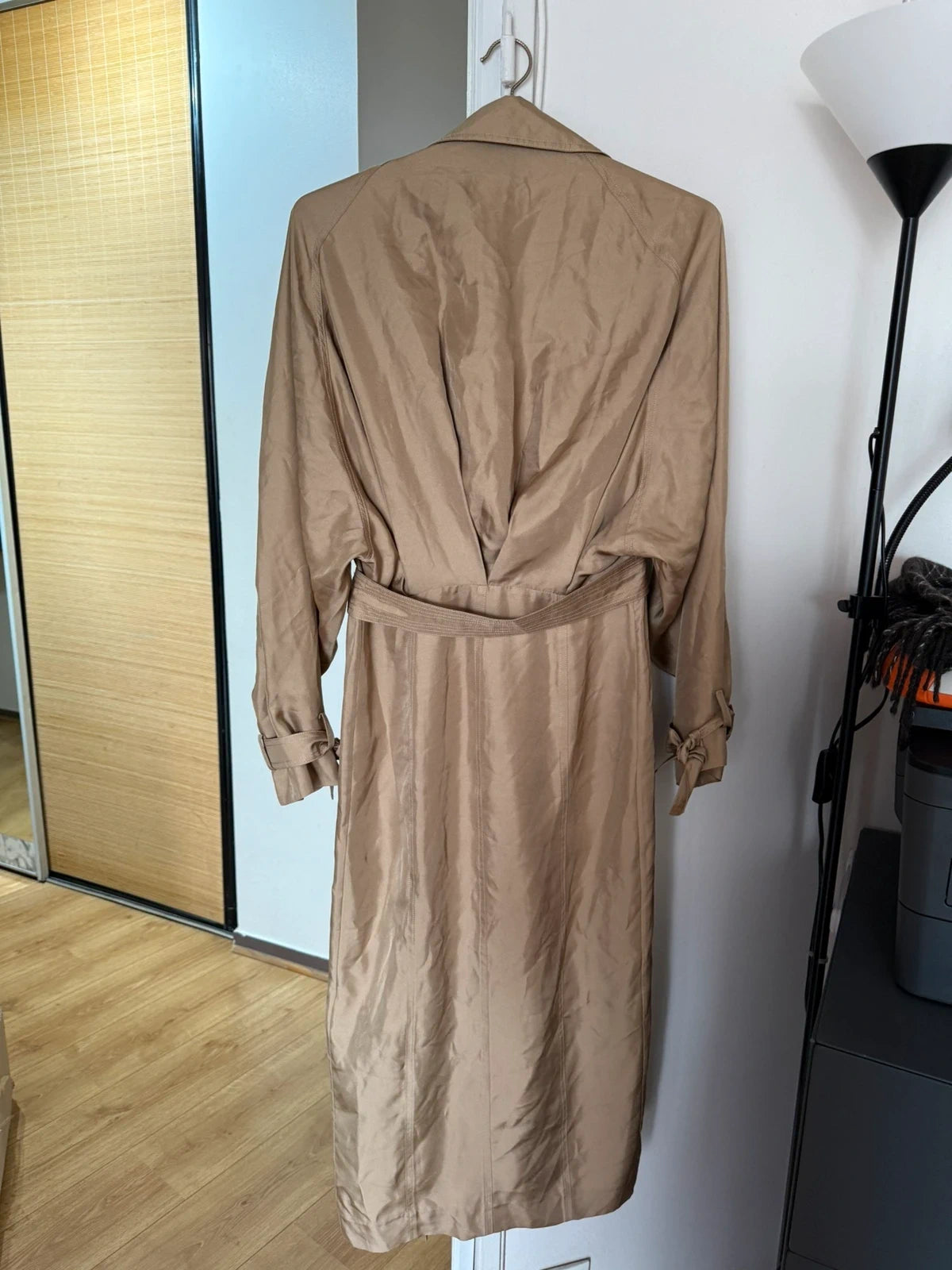 Dorothee Schumacher new beige silk dress trench it up dress - view 12