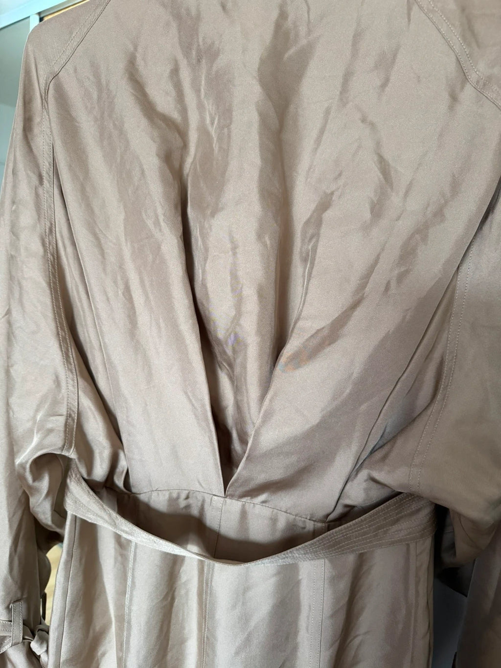 Dorothee Schumacher new beige silk dress trench it up dress - view 13