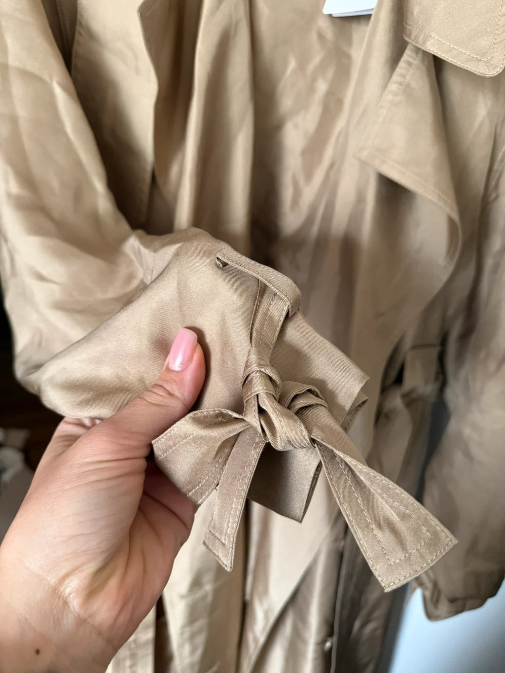 Dorothee Schumacher new beige silk dress trench it up dress - view 4