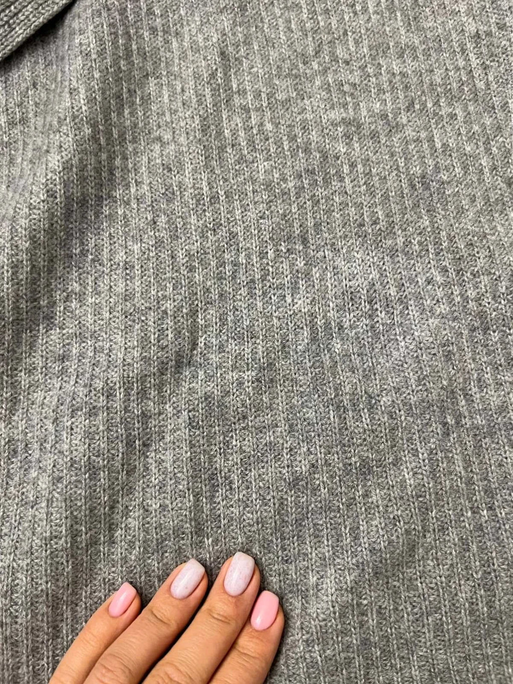 Theory grey cashmere top sweater - view 8