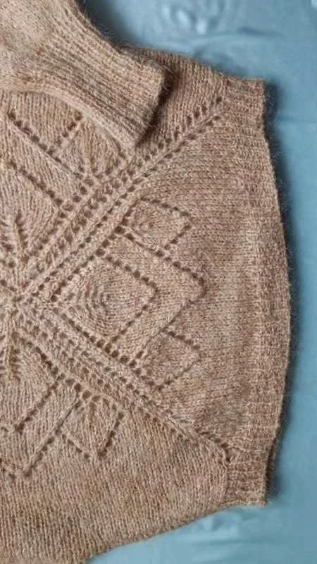 Mes Demoiselles Oleg oversize beige sweater - view 5