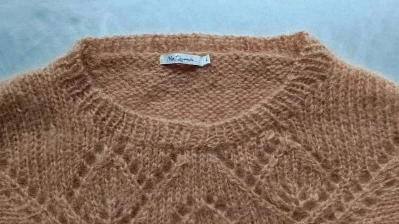 Mes Demoiselles Oleg oversize beige sweater - view 2