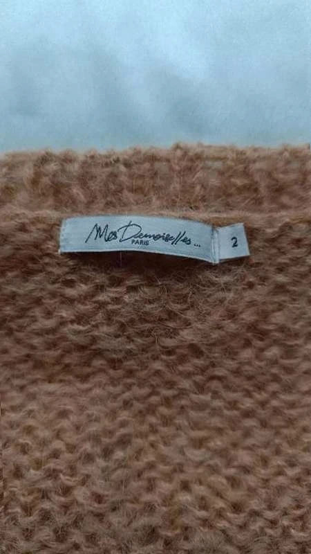 Mes Demoiselles Oleg oversize beige sweater - view 8