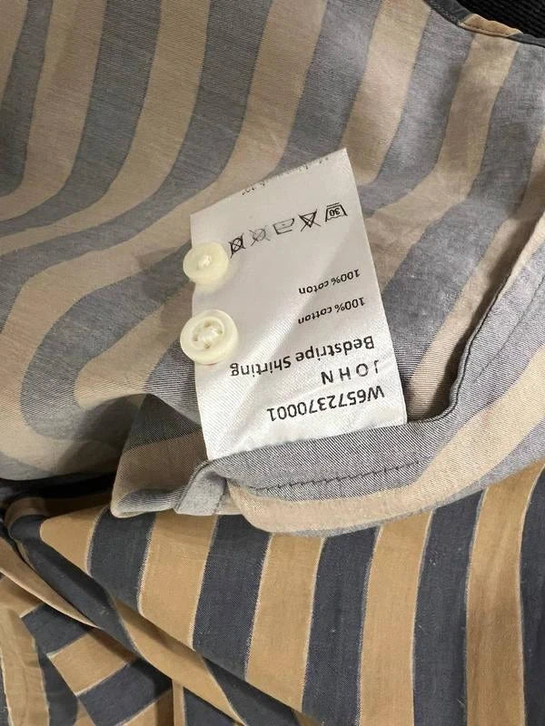Joseph cotton striped shirt - view 4