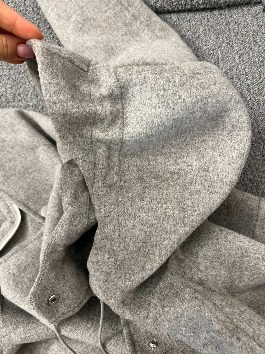 Joseph new Rowen double wool grey long coat - view 10