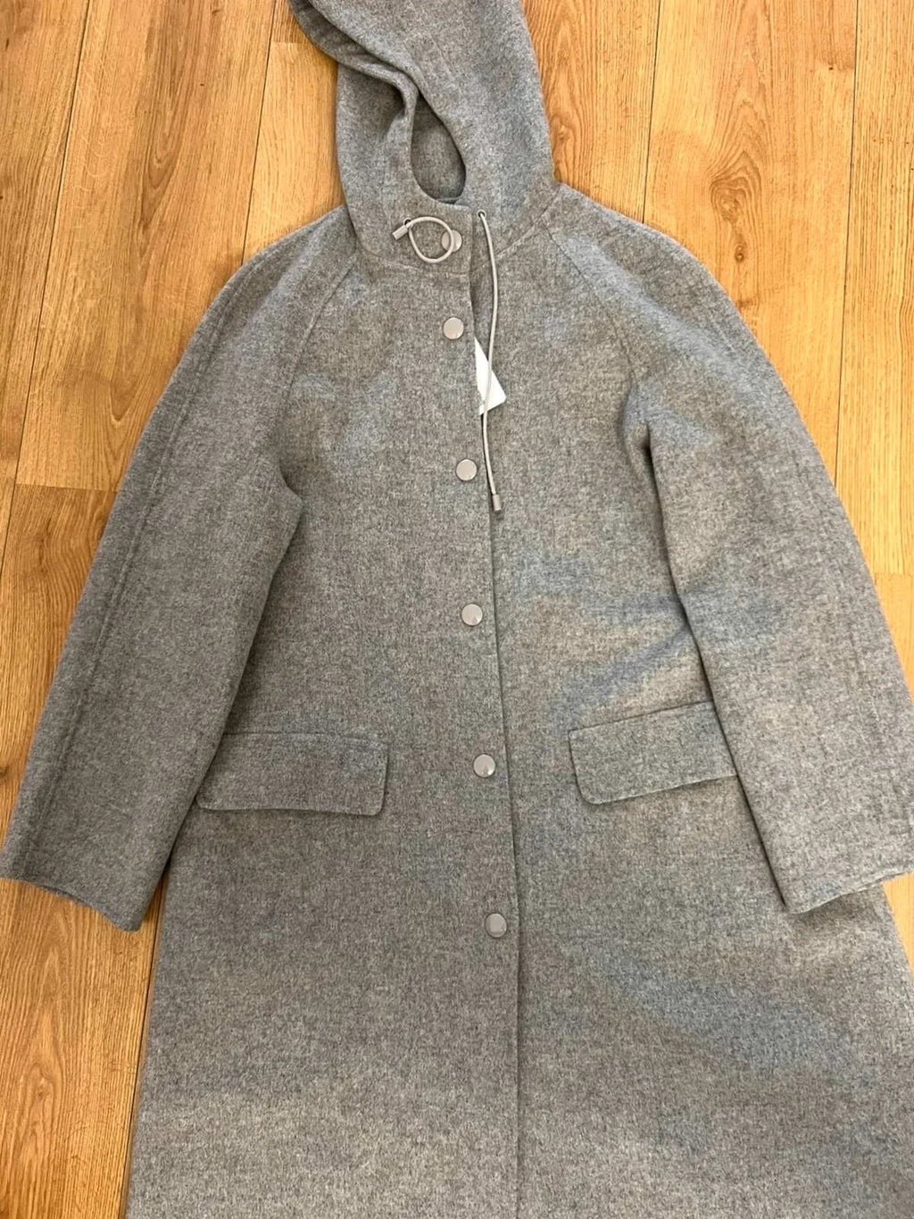 Joseph new Rowen double wool grey long coat - view 11