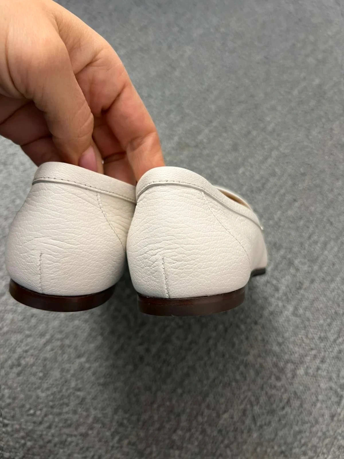 Tod's T ring new white loafers - view 7