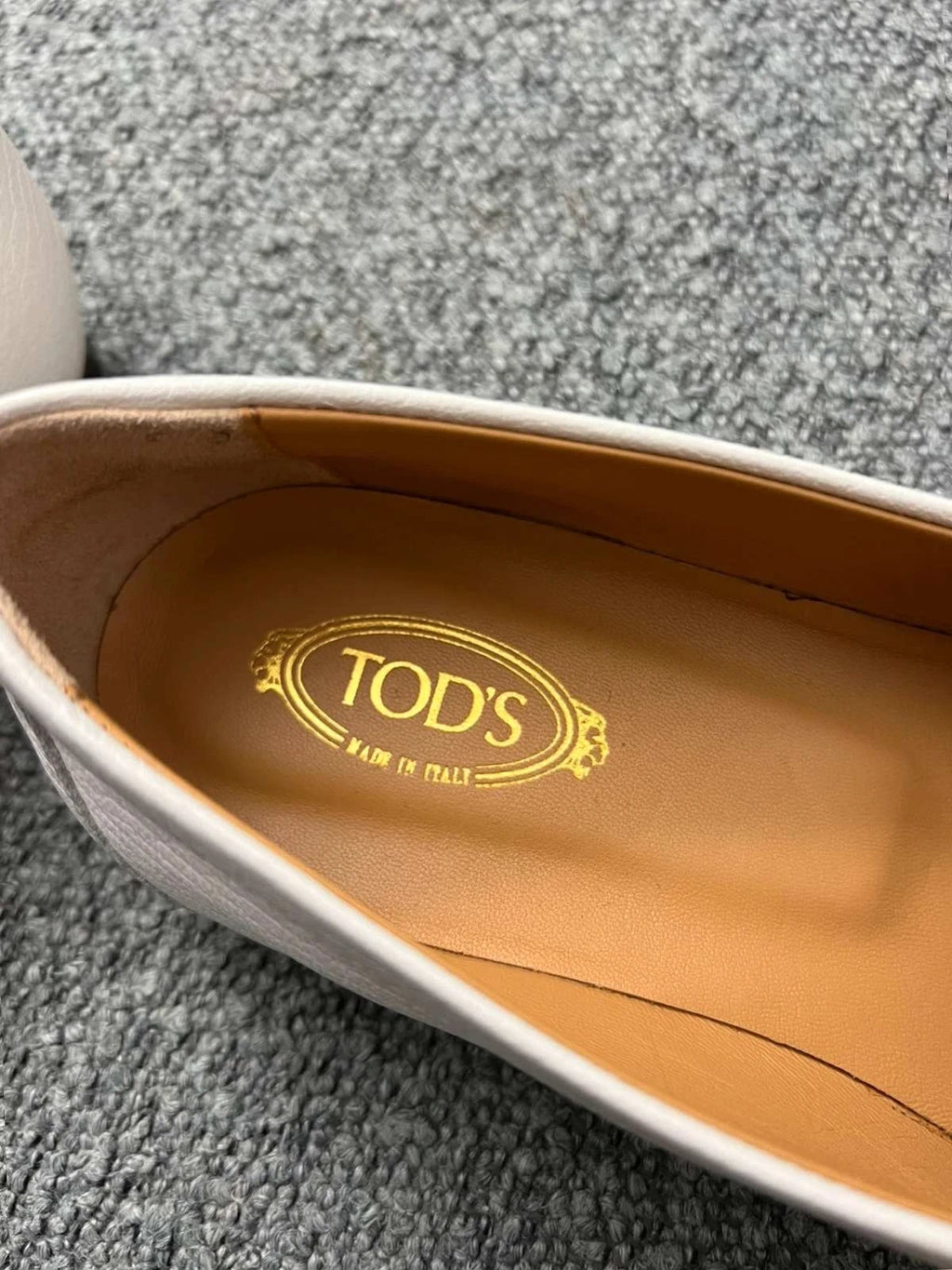 Tod's T ring new white loafers - view 10