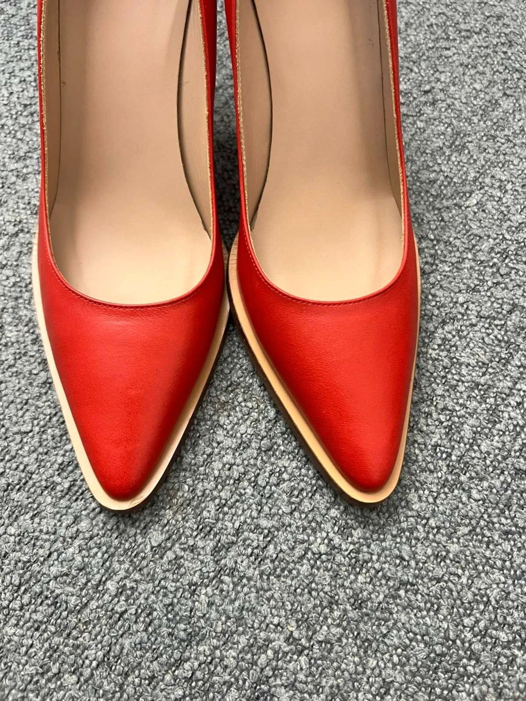 Ports 1961 red fully leather high heels - view 8