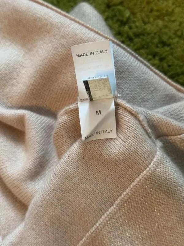 Brunello Cucinelli beige cashmere sweater - view 9