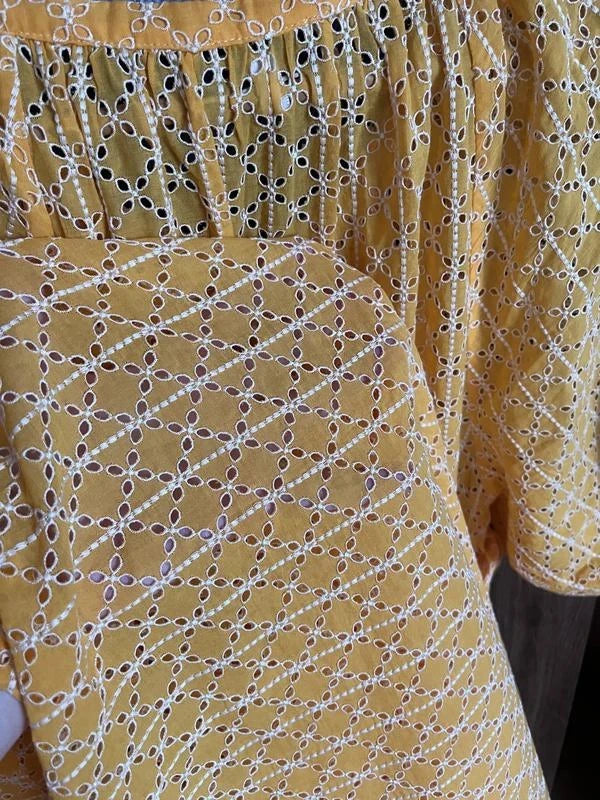 Paul & Joe cotton embroidered long belted dress - view 5