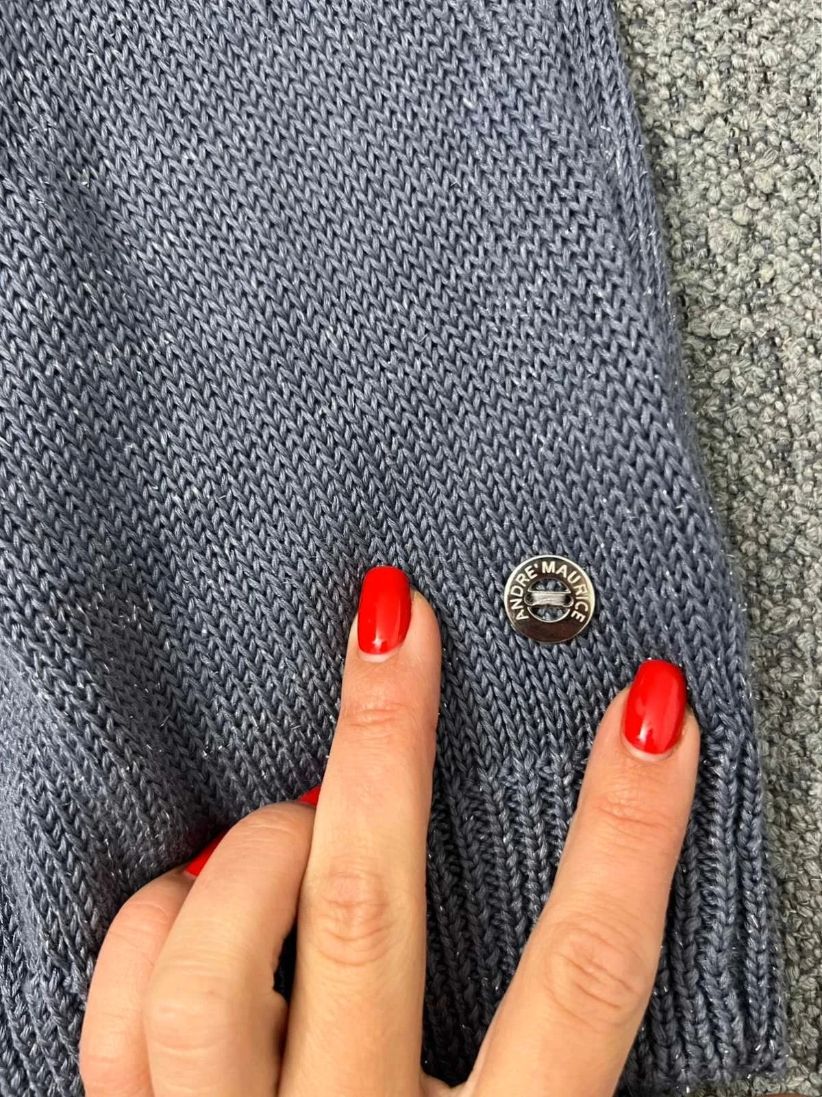 Andrè Maurice linen silk jumper with ostrich weather decoration - view 3