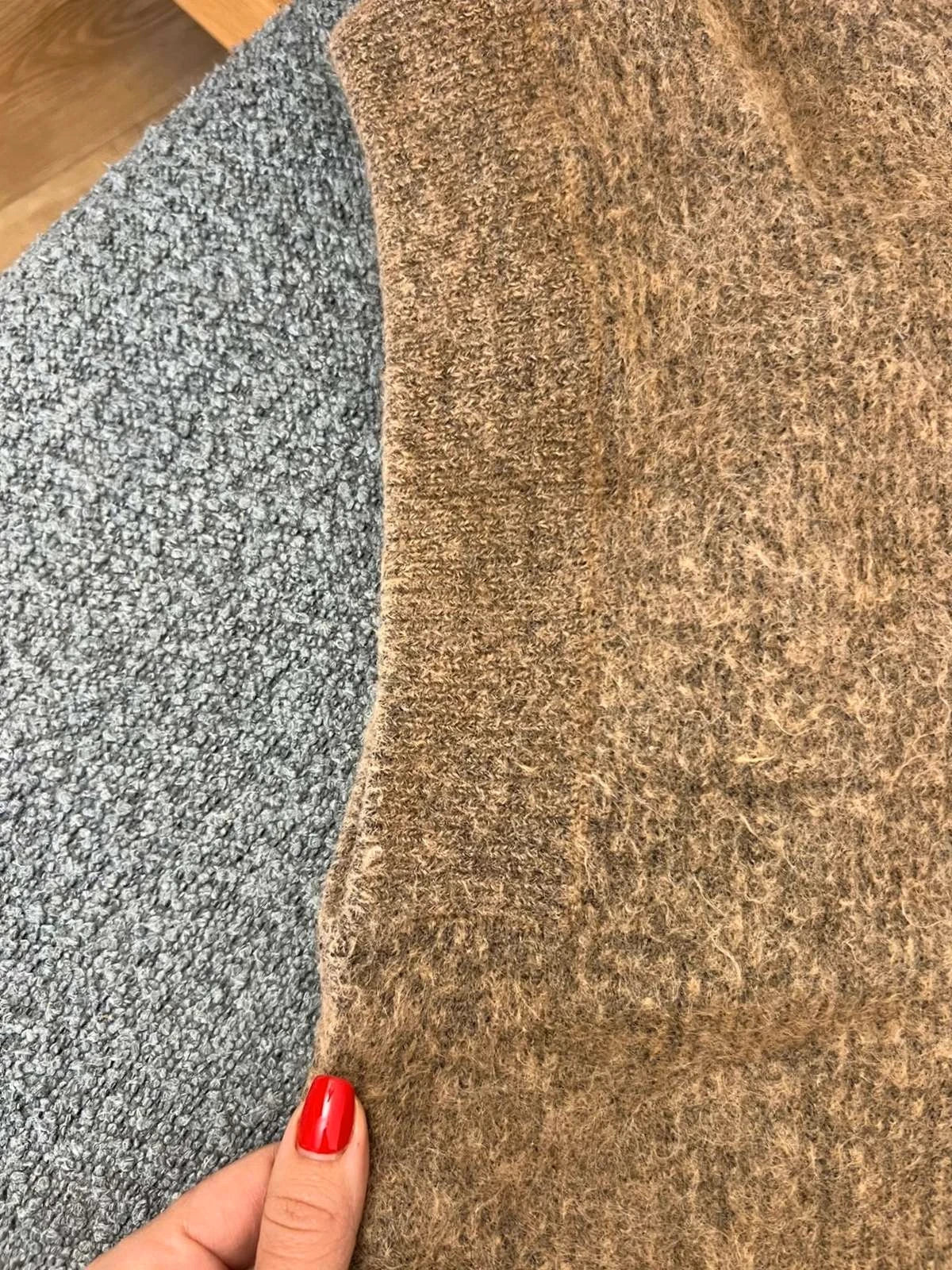 By Malene Birger Farima brown wool mohair sleeveless vest - view 5